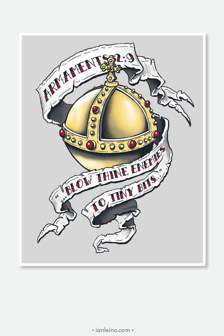 The Holy Hand Grenade - Print