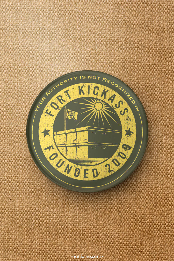 Fort Kickass - Button