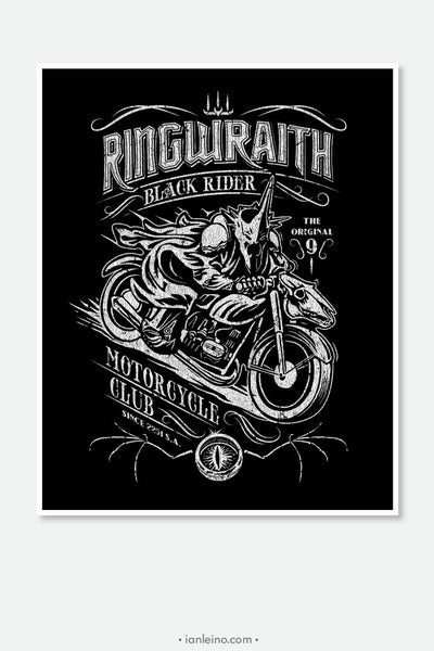 Black Rider Motorcycle Club - Prints