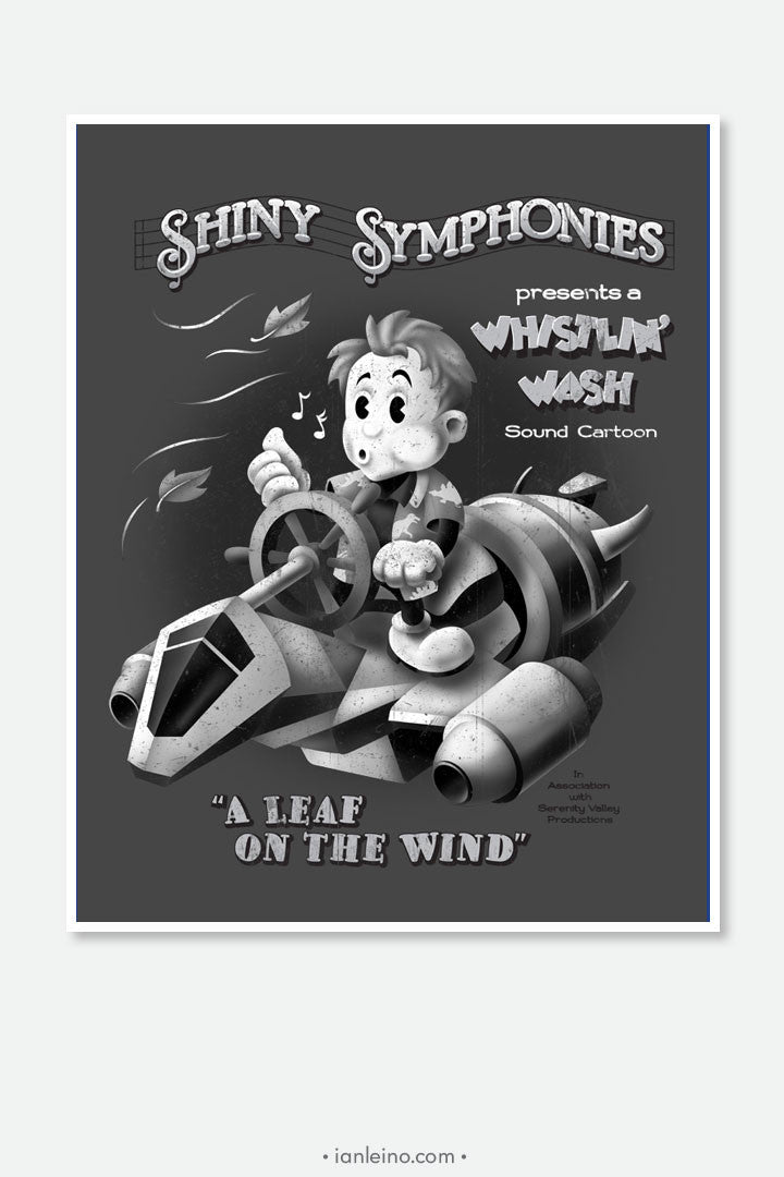 Shiny Symphonies: Whistlin' Wash - Print