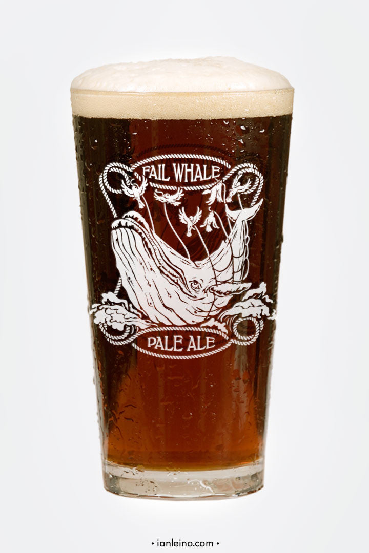 Fail Whale Pale Ale - Pint Glass