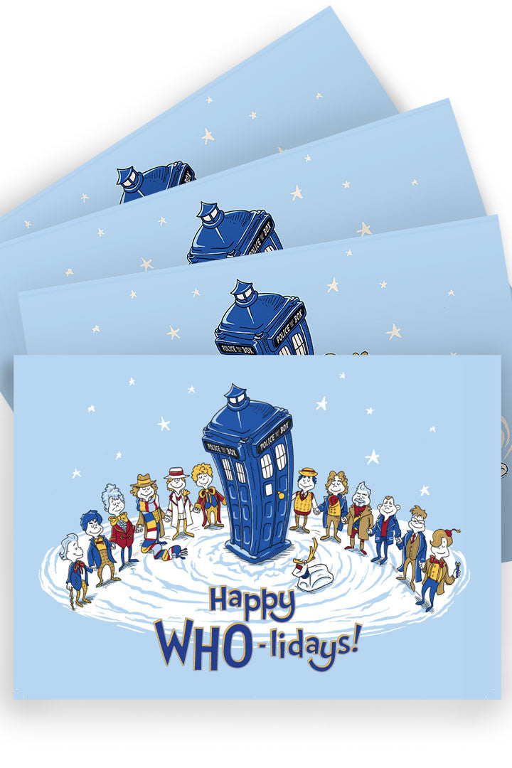 WHO-lidays Cards - 12 Pack