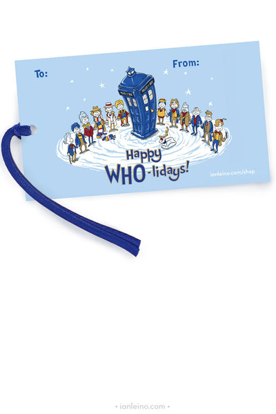 "Doctor Whoville" Gift Tag - Set of 10